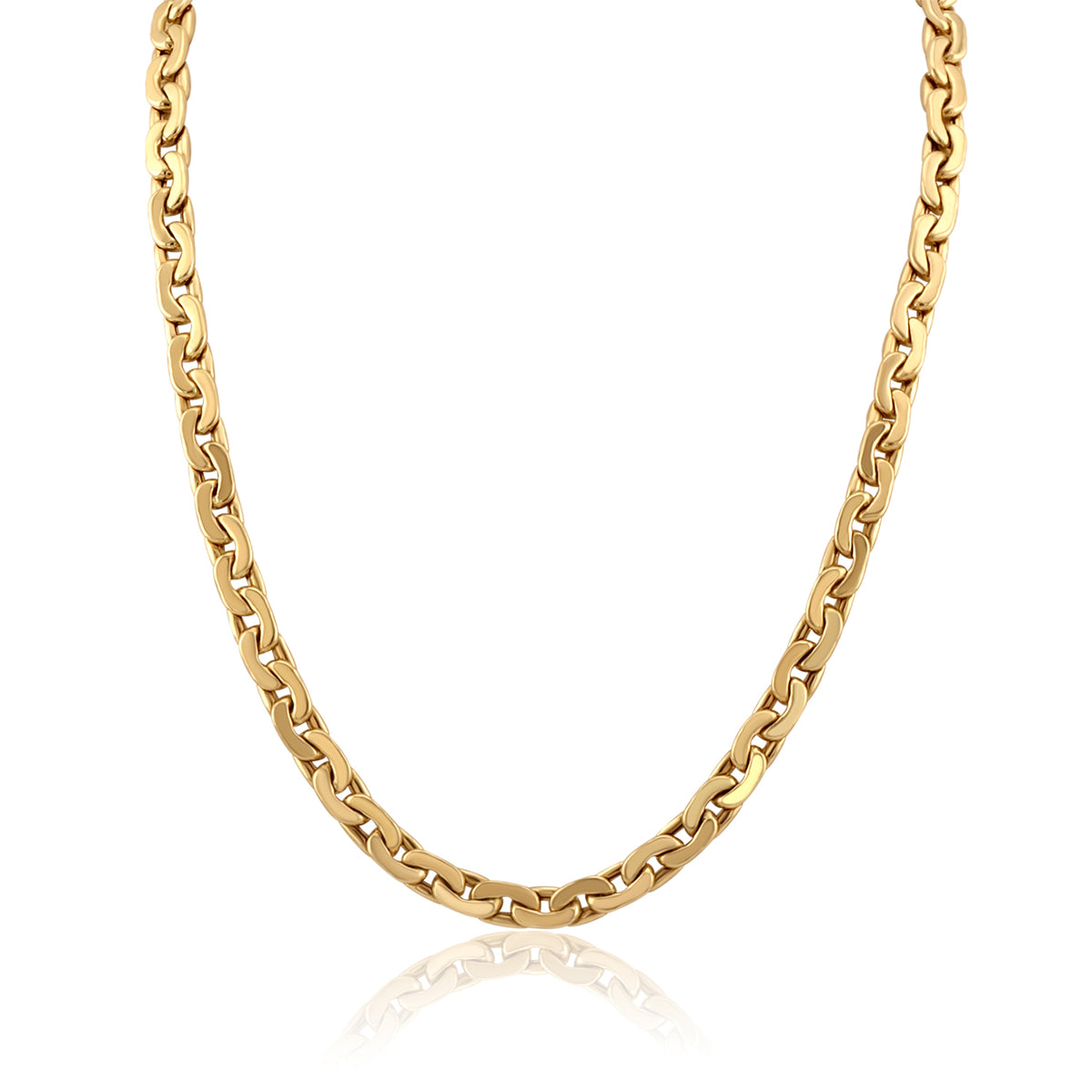 Flat Oval Chain | Trotta Jewelry