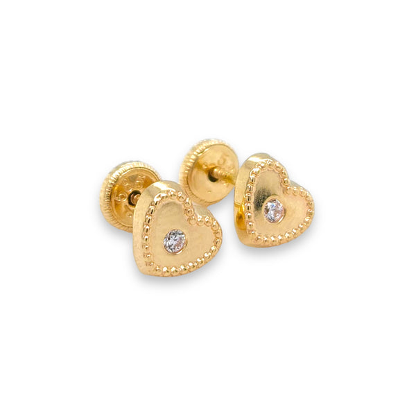 Heart Studs Earrings